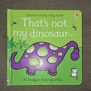 Usborne That's Not My Dinosaur... - Green & Purple Touchy-Feely Board Book